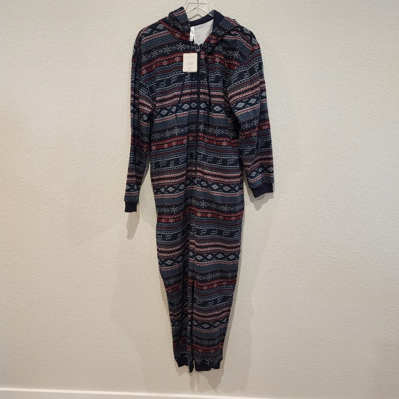 Fabletics Forever Fleece Hooded Onesie large - Picture 5 of 8